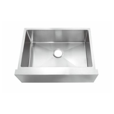 China 29 Apron Stainless Steel Kitchen Sinks Commercial Grade Without Faucet for sale