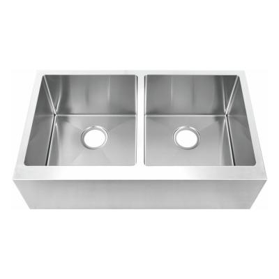 China Food Grade Stainless Single Bowl Undermount Sink For Farmhouse Rectangular Shape for sale