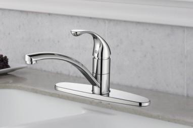 China Kitchen Modern Sink Faucet With Ceramic Valve Core 304 Stainless Steel for sale