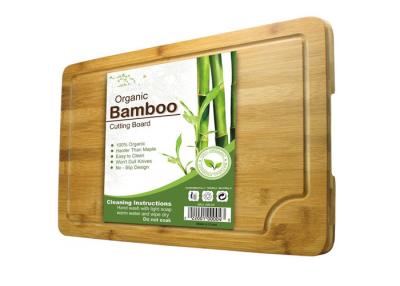 China Multipurpose Bamboo Cutting Board High Strength Heavy Metals Free for sale