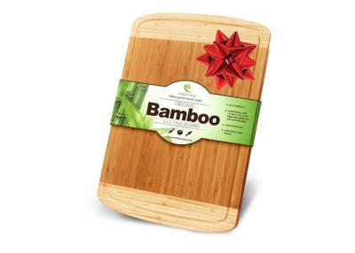 China A favor do meio ambiente aprovado de bambu personalizado de FDA da placa de corte à venda