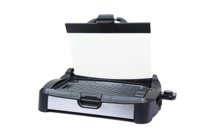 China 2 in 1 Elektrische Barbecuegrill, Binnenbbq Grill met Verwijderbare Afneembare Plaat Te koop