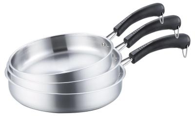 China Fashional Design Stainless Steel Saute Pan , Customized Stainless Steel Skillet for sale