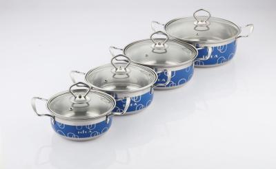 China 16cm 18cm 20cm 22cm Roestvrij staal Kokende Pot, niet - Stokkeuken het Koken Reeks Te koop