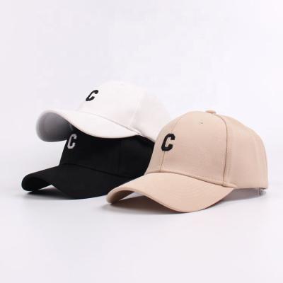 China New Custom Made Simple Baseball Cap COMMON Arrival Logo Stylish Men Hats High Quality Metal Buckle for sale