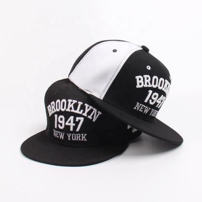 China Amazon COMMON Hot Sale Stylish Men Snapback Covers New York Letter Embroidery Fashionable Baseball Hats for sale