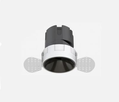 China Warehouse IP65 LED recessed adjustable spot light cutsize 57mm 10W antiglare hotel spot lights dimmable for sale