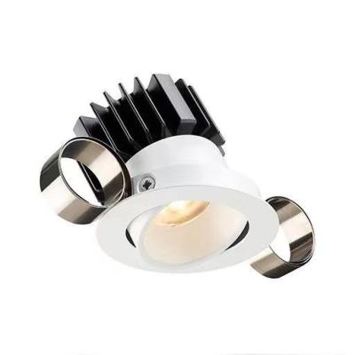 China Warehouse Project LED recessed spot light cutsize 68/70mm 10W antiglare shopmall lights dimmable for sale