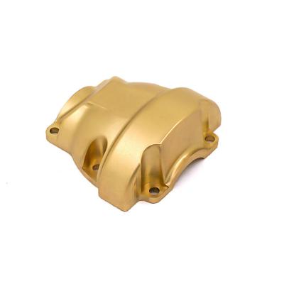 China Remote Control Cars Simulation Car Elevating Front and Rear Axle Cover Bridge Brass Counterweight for Redcat Gen8 for sale