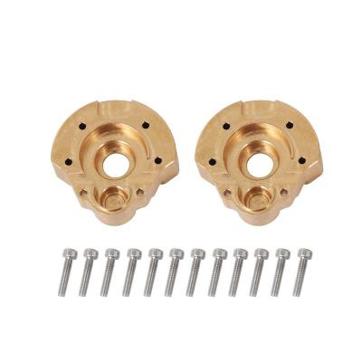 China 2PCS Durable Durable Drive Housing Brass External Portal Counterweight For 1/10 RC Crawler Rise Redcat GEN8 Parts for sale