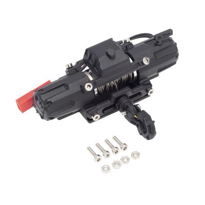 China 1/10 Remote control simulation car metal electric winch motor winch ascending controller dual cars For TRX4 90046 D90 for sale