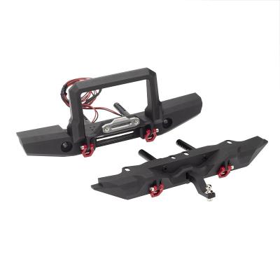 China Metal Front Rear Bumper For Traxxas TRX4 SCX10 90046 D90 RC Hobby Rock Crawler 1/10 for sale