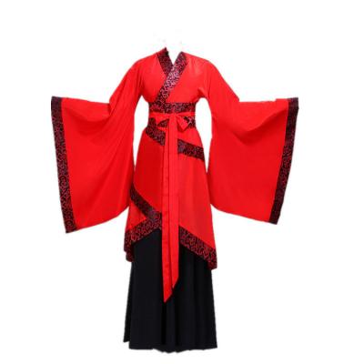 China Washable Chinese Folk Dance Dress Hanfu China Ancient Traditional Classical Drama Suit Cosplay Costumes Hanfu Lady for sale