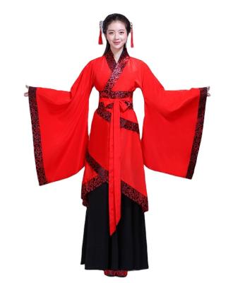 China High quality washable ancient chinese traditional classical costume hanfu cosplay costume drama for sale