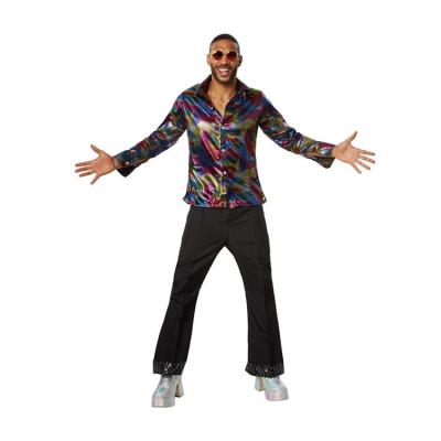 China Polyester Good Quality Factory Directly Disco 80s Man Halloween Cosplay Costume for sale