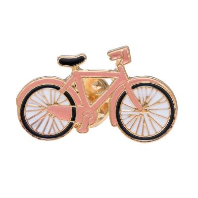 China High Quality South America Bicycle Lapel Pin Badge Metal Enamel Lapel Pin for sale