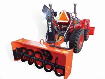 China PTO rear snow blower for sale