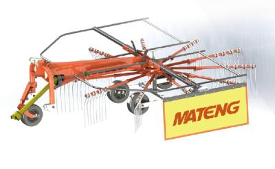 China Mateng F.HR Rotary Rake for with PTO shaft for Tractor Implement for sale