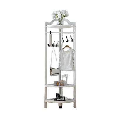 China Easy To Install China Wholesale Floor Standing Multi-size Selection Office Coat Hanger Corner Rack for sale