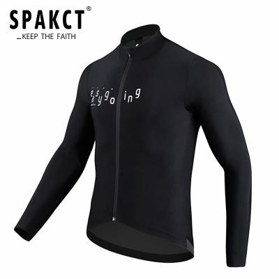 China SPAKCT Breathable Men Cycling Winter Fabric Cycling Wear Mtb Fleece Riding Jackets Warm Windproof Coat Reflective Jacket for sale