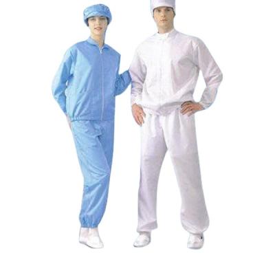 China Antistatic Polyester Esd Cleanroom ESD Suits for sale