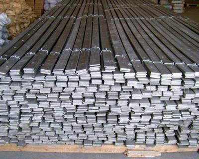 China SECC PPGI galvanizó la barra plana de acero que la corrosión anti galvanizó el acero plano los 0.5m en venta