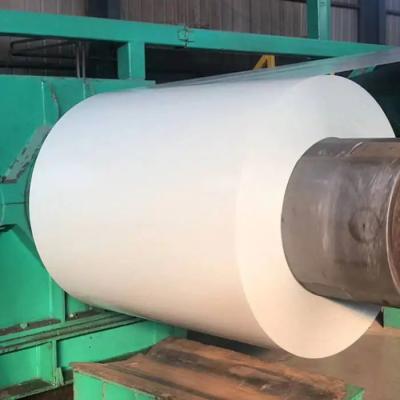 China White Prepainted Ppgi Galvanized Steel Coil 0.4mm Color Coated PPGI G350 for sale