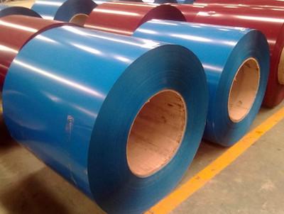 China 0.5mm Thickness Prepainted Galvanized Steel Coil ISO Certificate Mill Edge PPGI Coil with RAL color for sale