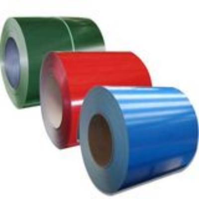 China RAL Color PPGL / PPGI Galvanized Steel Coil Cold Rolled 600 - 1250mm ASTM ISO for sale