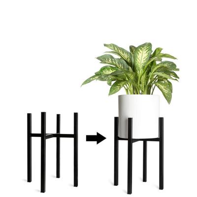 China Factory Price Eco-friendly Hot Selling Plants Stand Adjustable Outdoor Plant Wooden Rack for sale