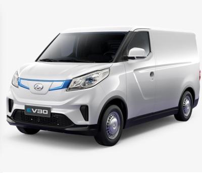 China Newest Custom Fabric New Electric Cars Logistics Vans Logistics Vehicles for sale