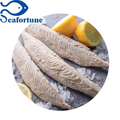 China Wholesale Cheap Double Clean Frozen Precooked Pacific Mackerel Loin FROZEN for sale