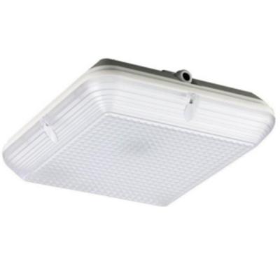 China Outdoor Emergency And Mounted Sensor LED Carpark Light Fitting 20W Square LED Bulkhead Light ik10 for sale