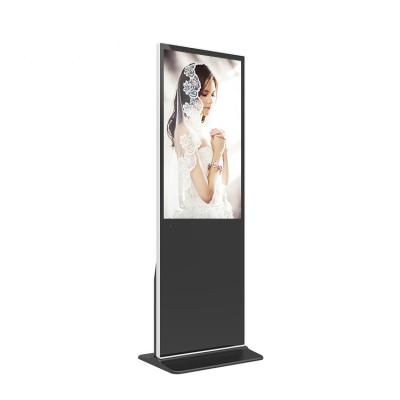 China OEM/ODM 55 Inch RK3188 Android WIFI Smart Floor Standing Indoor Digital Signage Kiosk LCD Screen Advertising Display Player for sale