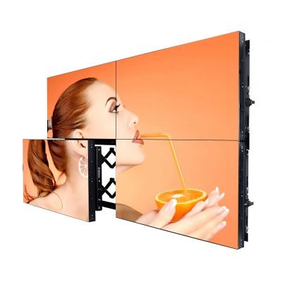 China Advertising Kiosk 55inch 4x4 Ultra Narrow Bezel Mount Videowall For Monitoring Advertising Multi LCD Video Wall Screen LCD Display On Screen TV for sale