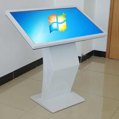 China Advertising kiosk 22 inch 10 point touch aluminum photobooth display interactive advertising lcd digital signage media player for sale