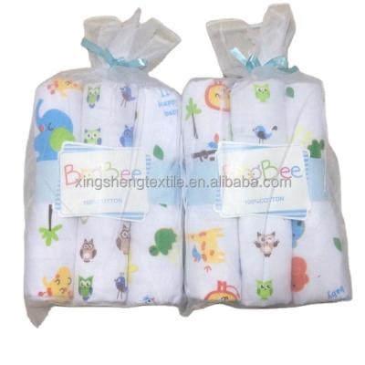 China Cotton Disinfection Gauze Infant Diaper 10 Pieces Of Cotton Neonatal Diaper 52*52cm for sale