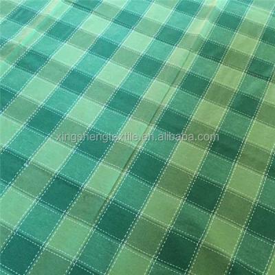 China Plain Red Blue Gingham Polyester Plaid Premium Picnic Tablecloth Around /rectangular Table Cover for sale