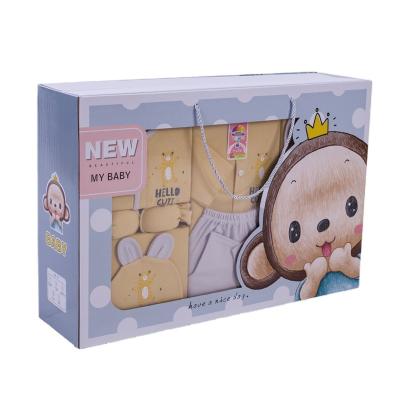 China Fashion autumn and winter cotton newborn baby clothes sets gift box set for sale