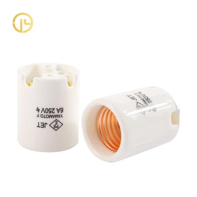 China High Quality Ceramic E26 Screw Socket Socket Certification For Lamp Holder for sale