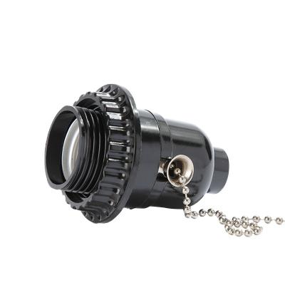 China Screw Jinyi E26 Socket 250V 250W Bakelite Socket With E26 Pull Chain Lamp Holder for sale