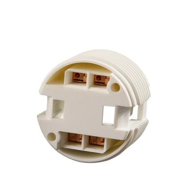 China 600V 660w Light Plug-in Accessories Jinyi Lamp Part Certification Plastic Socket For G-24 Lamp Holder for sale