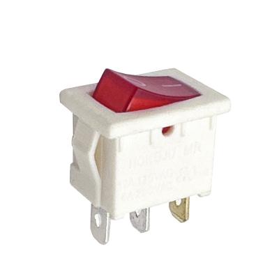 China Control Switch New Arrival 3 Pin Button Switch Copper Parts 6A 250V AC On /Off Momentary Switches Push Start Lamp Switch for sale