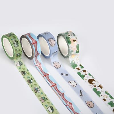 China Waterproof Sri Lanka/Cetak/Uk Kawaii Washi Tape Box And Sticker Set Custom Printed Pet Washy Tape For Journaling for sale