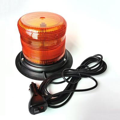 China School Bus Vehicle Roof Led Beacon Light Rotating Strobe Light For Truck Safety 12V/24V Wired Emergency Car Magnetic Beacon Light Lamp for sale