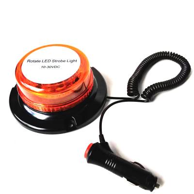 China School Bus Car Strobe Light Safety Mini Beacon Light Rotating Beacon Light For Forklift 12V 24V Magnetic Turn Warning Lamp for sale