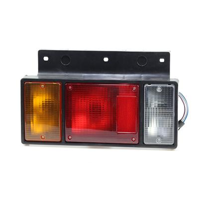 China PC+ABS+LED Bus LED Tail Lights 24V Car Truck 3 IN 1 Bus LED Light Truck Rear Tail Lamp Signal Tail Lights Trailer Warning Lights for sale