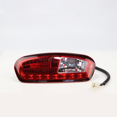 China PC+ABS+LED Universal LED Tail Light Rear Lamp Lighting Systems Car Tail Light Assembly 24V Truck Accessories Auto Bus Parts for sale