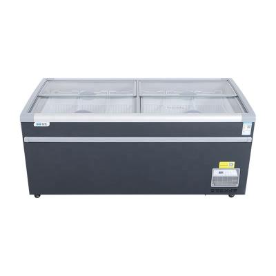 China commercial hot sales small display fridge freezers for supermarket for sale