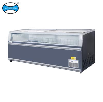 China commercial hot sales small salad display fridge freezers for sale